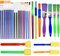 NATUCE 30PCS Colorful Artist Paint Brush Set, Childrens Kids Paint Brushes Starter Set for Watercolor, Oil, Acrylic, Paints, Paintbrush, Sponge Paint Brushes Drawing Tools, Kids Painting Tools Crafts
