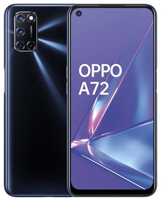 OPPO A72 - Smartphone 128GB, 4GB RAM, Dual Sim, Twilight Black