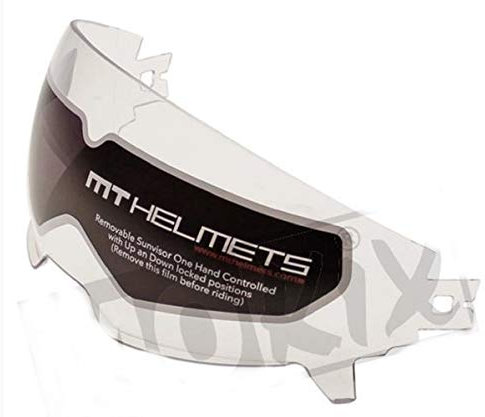 MT HELMETS SUN VISOR DISTRICT/STREETFIGHTER SV TRASPARENTE ND