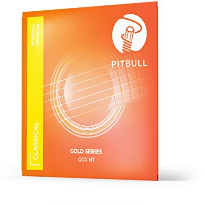Pitbull Classical Guitar Strings Gold Series Nylon Normal Tension Concert Strings GCG NT
