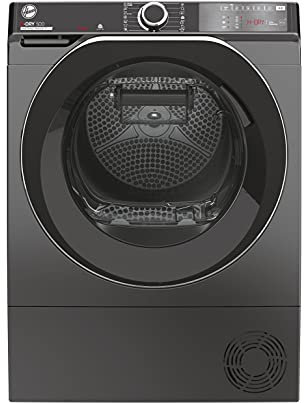 Hoover H-Dry 500 NDEH10RA2TCBER Freestanding Heat Pump Tumble Dryer, Large Capacity, A++, 10 kg Load, Graphite