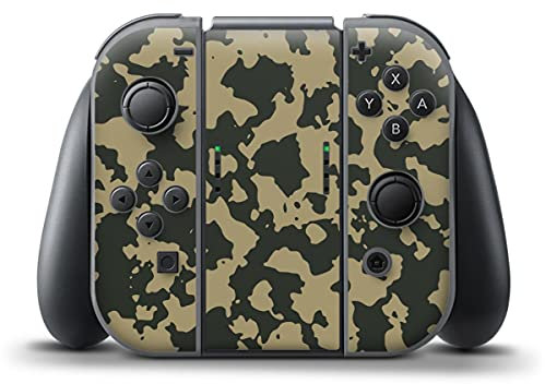 DeinDesign Skin kompatibel mit Nintendo Switch Controller Folie Sticker Soldat Bundeswehr Camouflage
