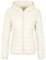Wantdo Femme Veste en Duvet Manteau Matelassé à Capuche Léger Compressible Veste Coupe-Vent Isolée de Montagne à Capuche Mince Veste d'Extérieur Courte Ivoire M