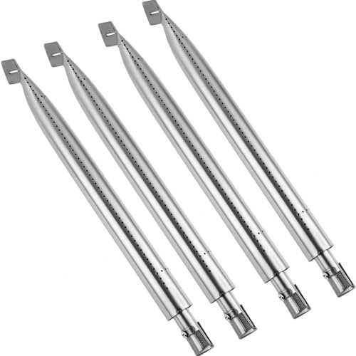 WELL GRILL Bruciatore tubolare in acciaio inox per barbecue a gas Broil King Baron 490, 4 bruciatori di ricambio per Baron 320 420 490 540, 40 cm
