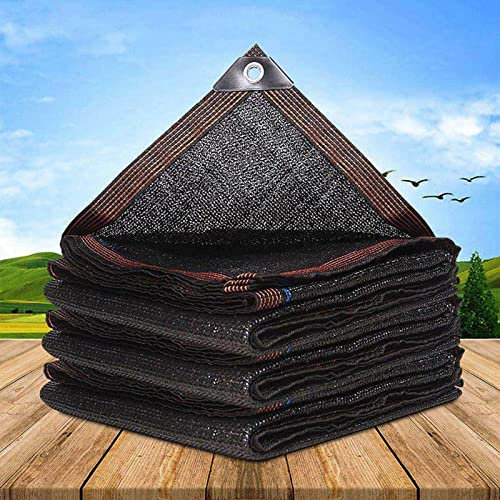 Voile D'Ombrage 4x3 ImperméAble Toile Ombrage 3x3m Filet Ombrage Filet Protection Piscine Anti Feuilles Protection Piscine Hors Sol Noir,3x6m