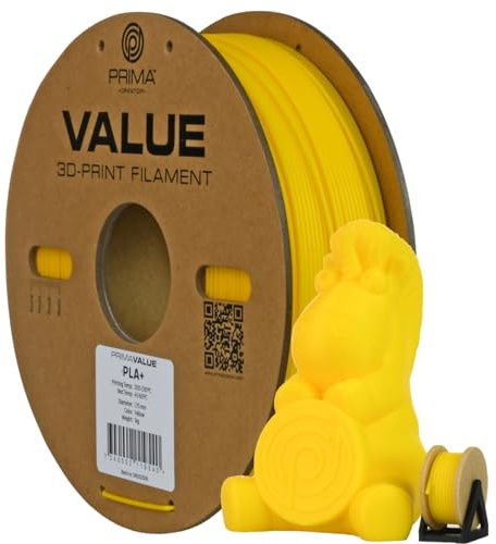 PrimaValue PLA+ - Yellow - 1.75mm - 1kg