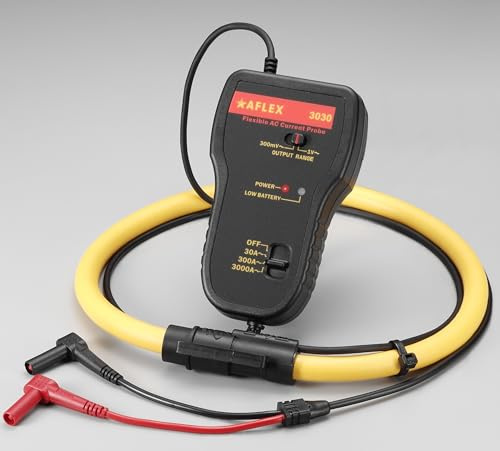 Taiwan Quality PROVA AFLEX 3030 3060 Flexible AC Current Probe (3000A 6000A) High Accuracy Flexible Clamp Meters Amp Multimeter Voltmeter Pliers Ammeter 3000A 6000A flexible AC ammeter(3030)