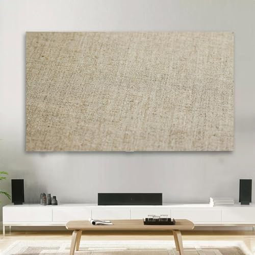 VUT Cubierta para TV, Televisor De Gama Alta De 55 Pulgadas Y 65 Pulgadas, TV De Escritorio Montada En La Pared, Superficie Recta A Prueba De Polvo, Uso General(Size:19in(46x35cm),Color:C)