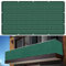 Brise Vue, Clôture Jardin 400 x 50 cm Vent Protection UV Résistant, Pare-Exterieur Cache Occultant pour Terrasse, avec Œillets, Attaches de Câble, pour Terrasse Jardin, Vert Foncé