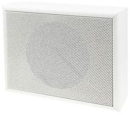 Genérico NOTIFIER-638 Enceinte murale encastrable blanche 6 W pour lignes de 100 V avec transformateur de puissance variable