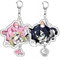 2 Pcs Kimetsus No Niedlich Schlüsselanhänger Anime Figur Nezuko Mitsuri Cosplay Zubehör Ghost Killing Acryl Anhänger Auto Deko (Mehrfarbig-1)