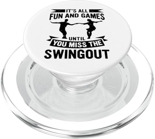 Swingtanz Lindy Hop-Tänzerin Jitterbug tanzt Swing Out PopSockets PopGrip für MagSafe