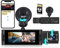 Inefala WiFi Dash CAM Coche con Tarjeta SD de 64GB, Camara Coche Grabadora con 2 Camaras 1080P Frontal e Interior, Grabación en Bucle Sensor G Visión Nocturna Asistencia de Respaldo