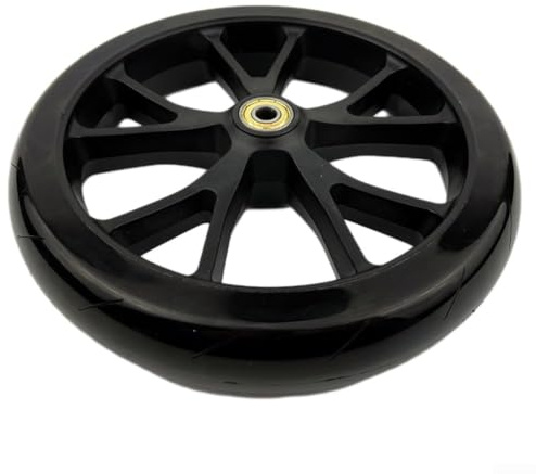 Eawfgtuw 20,3 cm Rollerrad, 200 mm, High-Rebound-PU-Räder mit ABEC-9-Kugellagern, reibungslose Fahrt, hervorragende Traktion für Kinder, Kickscooter, Innen- und Außenbereich, DIY-Projekte (5
