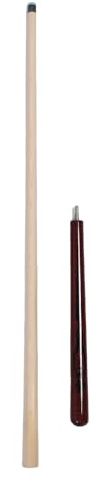CHICIRIS Bastone a cue per piscina Jump Break Cue Stick in legno d'acero 13 mm punta 1,05 m per prestazioni di esercizio per principianti (WINE RED)