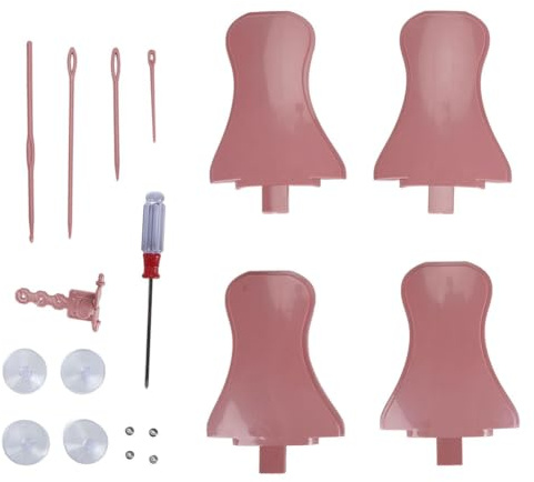 Correa 18Pcs Knitting Machine Adapter Set Replacement Tools for 22 32 40 48 and, Needles Knitting Accessories