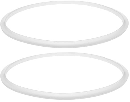 JOINPAYA Joints D'autocuiseur en Silicone 2 Pièces, Anneau de Remplacement | Joint D'étanchéité Vapeur Renforcée, Résistance à Haute Température, Usage en Cuisine