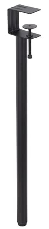 SXYHCK Metal Adjustable Furniture Legs 28 32 36 Table Clamp Legs Replacement Countertop Legs Feet With Foot Pads For Office Coffee Dining Desk(1pcs,90cm/35.4in)