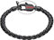PROSTEEL Herren personalisiert Armband Edelstahl Venezianierkette Box Kette Armband 6mm Breit Fashion Name Gravur Kettenarmband Armkette für Männer Jungen, Länge 22CM, schwarz