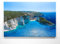 Atemberaubendes Leinwand-Bild Strand Griechenland Zakynthos - als 200x150cm großes XXL Wandbild, toll als Hintergrund & Deko für Wohnzimmer & Schlafzimmer. Fertig aufgespannt auf 4cm Holz-Keilrahmen