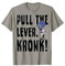 Disney Emperor's New Groove Yzma Pull The Lever Maglietta