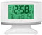 Acctim Integra 2 71942 Radio Controlled Smartlite Alarm Clock in White and Silver