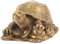 HERCHR 2inch Schildkröte Figuren Messing Schildkröte Figur Schildkröte Geschenke Chinesisch Feng Shui Gott Schildkröte Feng Shui Statue Kupfer Schildkröte Feng Shui Schildkröte Ornament