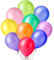 QILZO® 100 Stück Luftballons aus Latex, verschiedene Farben, 22 cm, biologisch abbaubar, hergestellt in Spanien, Luftballons für Partys, Hochzeiten, Meetings, Geburtstage, Taufen, Fotokabine,