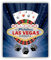 20cm! Hochwertiger Kühlschrank-Auto-Aufkleber Sticker Cartoon Comic Las Vegas Casino Willkommen welcome Urlaub-Reise-Stempel UV&Waschanlagenfest Decal