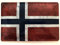 Metall Schild 20x30cm Norwegen Norway Flagge Fahne Vintge Blechschild