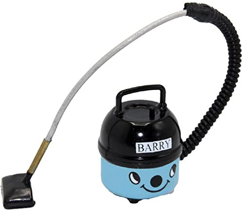 Melody Jane Dolls House Blue Vacuum Cleaner Hoover Miniature Modern Cleaning Accessory 1:12