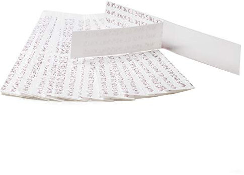 Jo Thornton Boobylicious Adhesive Tape – 1.6cm x 8.5cm (⅝ x 3⅜) Double-Sided Strips – Secure Hold for Bra Inserts, Silicone Enhancers, Breast Forms & False Boobs – Skin-Safe Tape for Trans & Cosplay