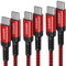 RAVODOI USB C to USB C Charger Cable(1M+2M+3M), USB Type C PD Fast Charging Cable for MacBook Pro 2020,iPad Pro 2020,Samusng Galaxy S22/S21 Ultra/S20 Puls/S10,Pixel 3/4/5/6,Huawei Matebook,Switch