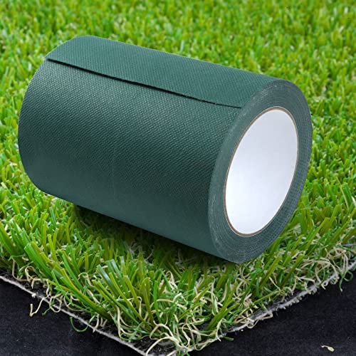 ASelected Ruban adhésif pour gazon artificiel, 1 pièce vert au centre - 150 mm x 10 m