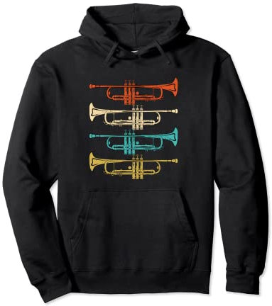 Trompeter Trompetenspieler Trompeten Pullover Hoodie