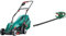 Bosch Rotak 34R Electric Lawnmower (1300 W, Cutting width: 34 cm, In carton packaging) & Bosch Electric Hedge Cutter EasyHedgeCut 45 (420 W, Blade Length 45 cm, in Carton Packaging)
