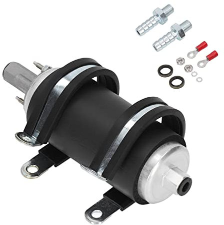 Leapiture 255LPH Fuel Pump Install Kit Replacement Accessories GSL392 400 939 for Racing Vehicles High Pressure Inline Fuel Pump Kit Fuel Pump Install Kit