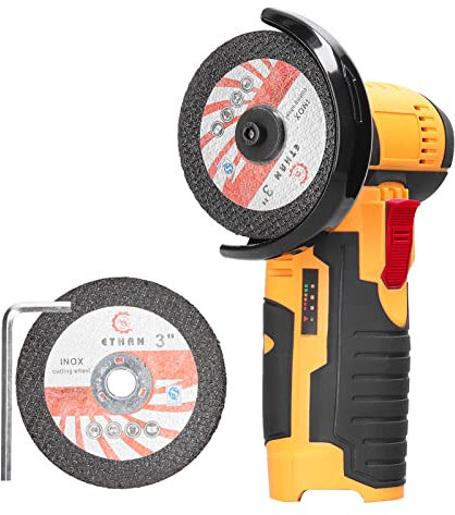 Smerigliatrice Angolare Hancaner 19500 giri/min Strumento di Rettifica Elettrico Mini Smerigliatrice Multifunzionale Taglierina Portatile per il Taglio Lucidatura Piastrelle