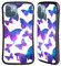Head Case Designs Galassia Paradiso di Farfalle Cover Ibrida Compatibile con Apple iPhone 13