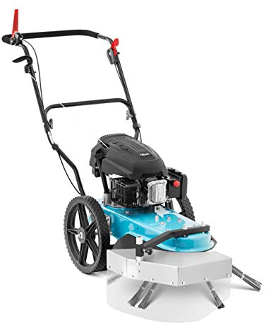 hillvert HT-YS-600 Wildkraut-Kehrmaschine 3000 W 2790 U/min 68 cm EU 5 Motorbesen Wildkrautmaschine