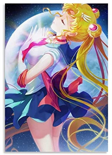 ALKOY Holzpuzzle 1000 Teile Anime Sailor Moon Poster Erwachsene Kinder Spielzeug Dekompressionsspiel Ty14Nj