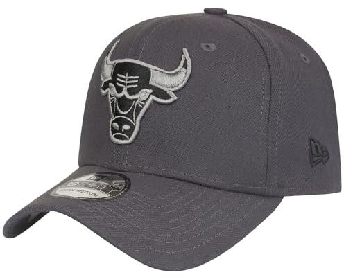 New Era 39Thirty Stretch Cap - Chicago Bulls Graphite - M/L
