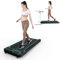 CITYSPORTS Laufband, motorisiertes Laufband, Heimlaufband mit Matte, mit Yogamatte, mit Fernbedienung, Bluetooth, für zu Hause oder das Büro (Green)
