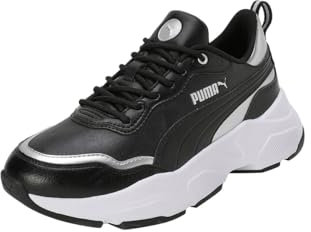 PUMA Sneakers Cassia Rose 2.0 Metallic Dream da Donna 38 Black Silver Matte White Metallic Gray