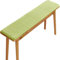 Sitzauflage Für Bank Outdoor Innen, Bankauflage Bankkissen Stuhlkissen, Waschbar Abnehmbarem Sitzpolster Gartenstuhl, Sitzauflage Bank Für Garten Terrasse Schaukel Bürostuhl,Grün,40*120cm