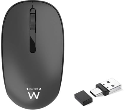 Ewent EW3206 Rat n Universal beidseitig RF Inal mbrico Ptico 1000 DPI