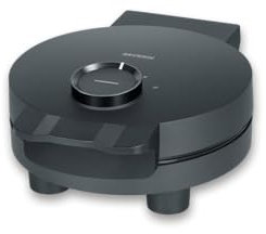 Severin WA 2116 Waffeleisen Antihaftbeschichtung, Kontrollleuchte Schwarz