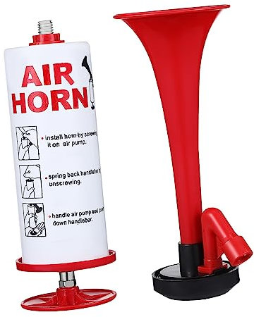Ciieeo Handlufthorn Pneumatisches Geräuschhorn Ergonomischer Griff Robust Und Praktisch Für Boote Autos Und Sportveranstaltungen Leicht Zu Installieren