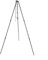 Hasaller BBQ Tripod Stands Aluminum Alloy Camping Tripod Hanging Rack Outdoor Camping Hanging Tri-pod Stand Portable BBQ Grill Support Rack Grill Tri-pod Cooker Campfire Grill Stand(Is black)