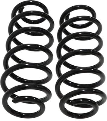 Callume 2x Hinterachsfeder Kompatibel mit Smart Fortwo 451 Coupe Cabrio | Referenznummern: RA6151, 4513240304 – Passgenauer Ersatz für eine zuverlässige Fahrwerksfunktion und stabile Straßenlage.